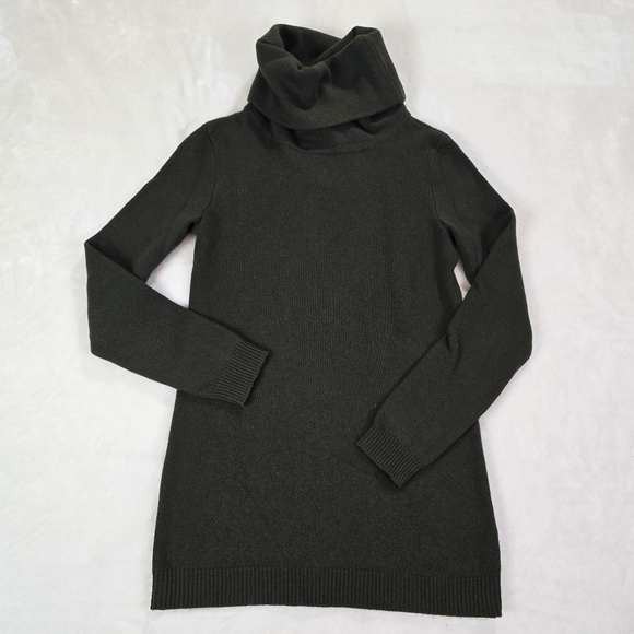 Ralph Lauren Black Label Sweaters - RALPH LAUREN Black Label Olive Green Turtleneck Tunic Sweater size M